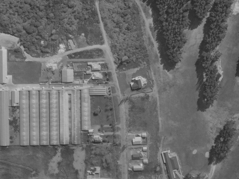 478 Bower Avenue from the air, 1970-1974