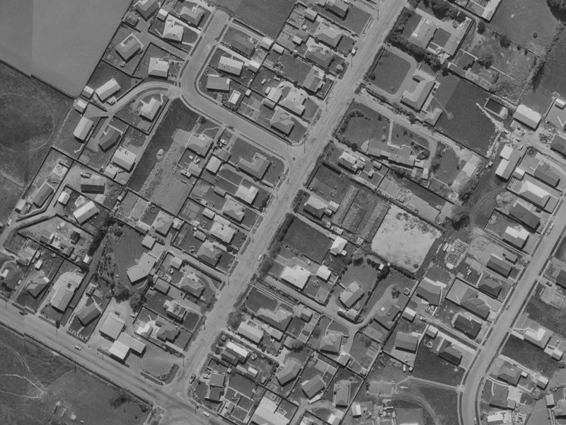 128A Highsted Road from the air, 1970-1974
