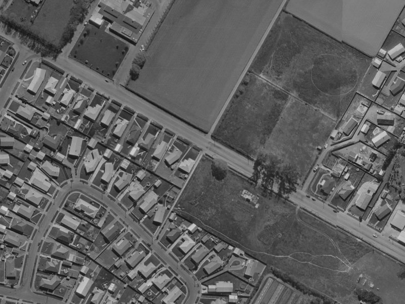 281A Sawyers Arms Road from the air, 1970-1974