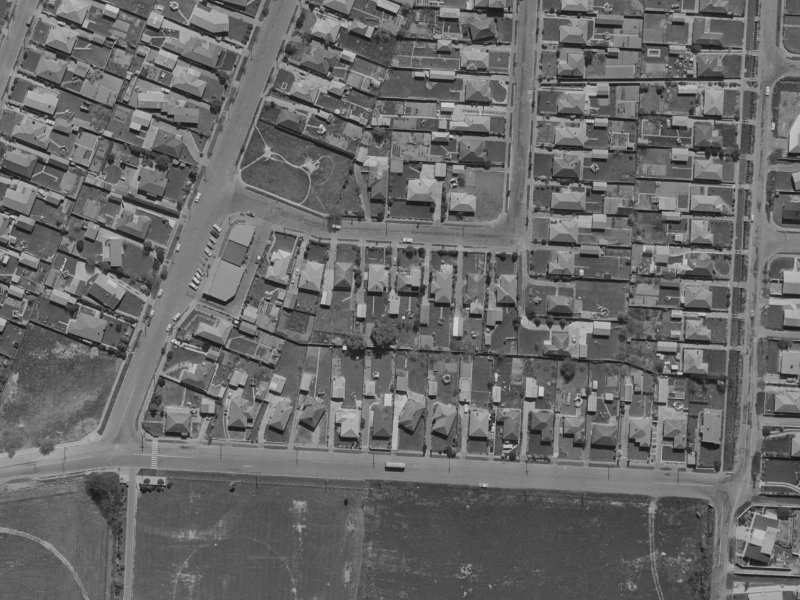 15 Jocelyn Street from the air, 1970-1974