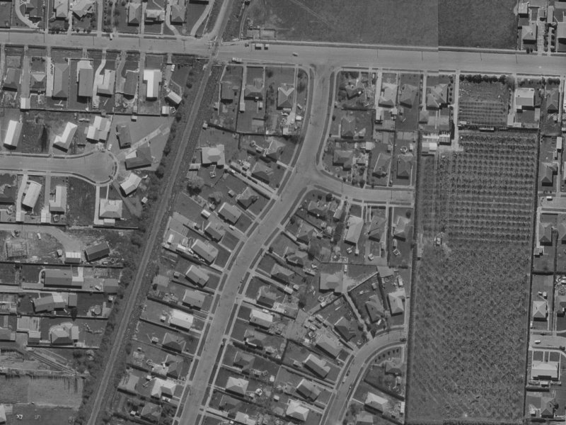 49 Uxbridge Street from the air, 1970-1974