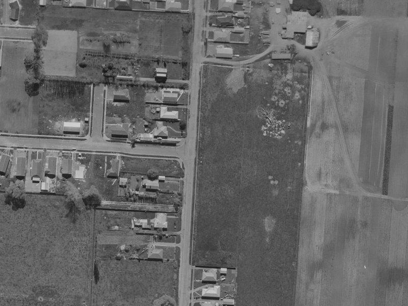 109 Grimseys Road from the air, 1970-1974