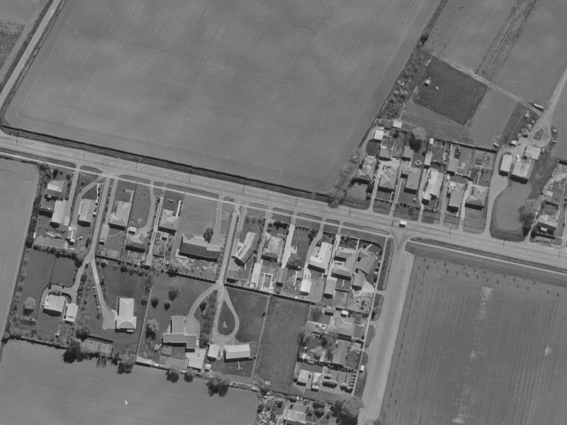 615 Harewood Road from the air, 1970-1974