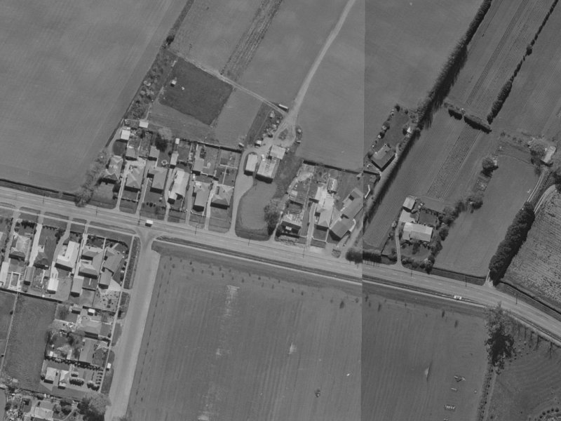 582 Harewood Road from the air, 1970-1974