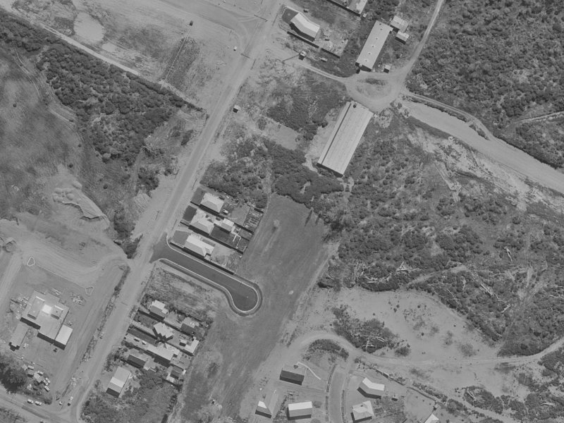 7A Jade Place from the air, 1970-1974