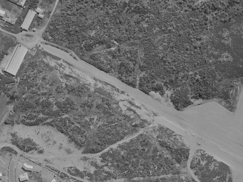 86 Queenspark Drive from the air, 1970-1974