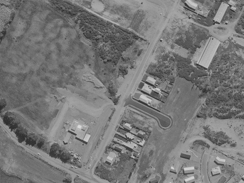 16A Inwoods Road from the air, 1970-1974