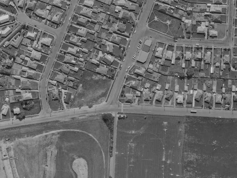 6 Grampian Street from the air, 1970-1974