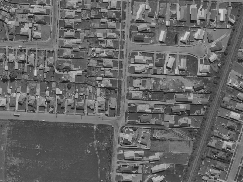 45A Cavendish Road from the air, 1970-1974