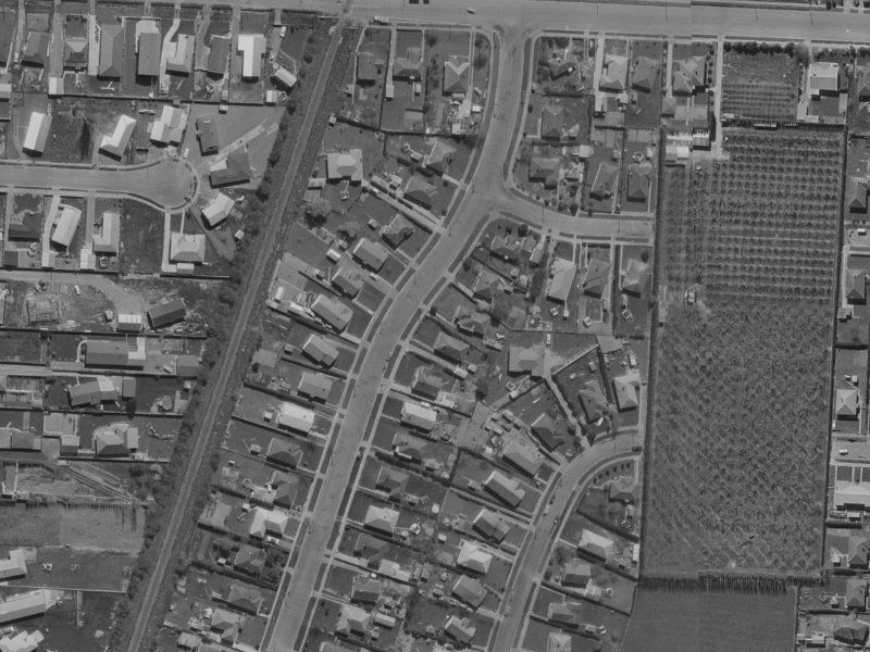 40 Uxbridge Street from the air, 1970-1974