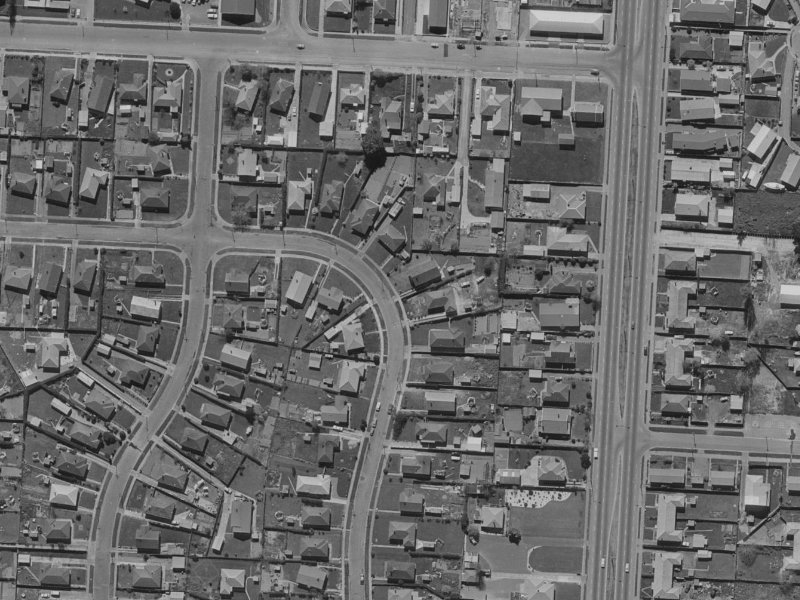 52 Lambeth Crescent from the air, 1970-1974