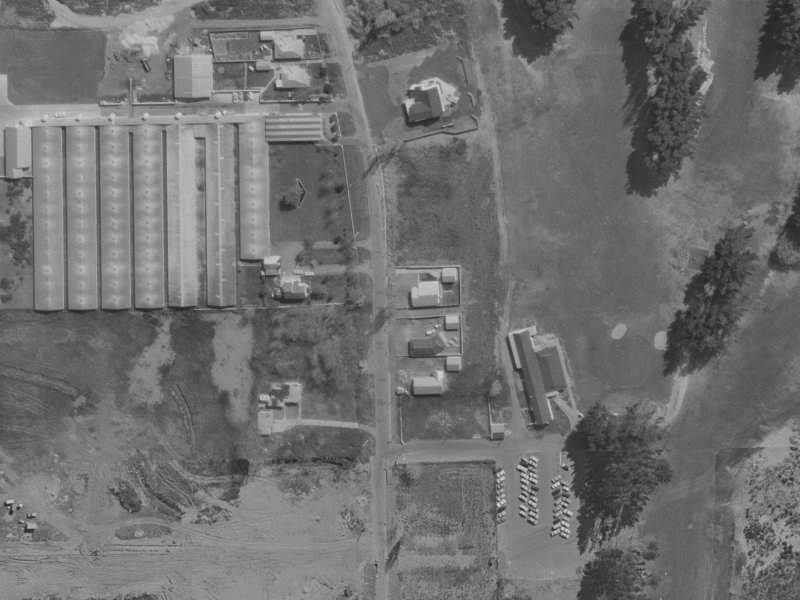 472 Bower Avenue from the air, 1970-1974
