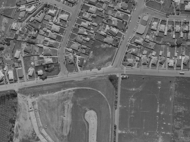 82 Veitches Road from the air, 1970-1974