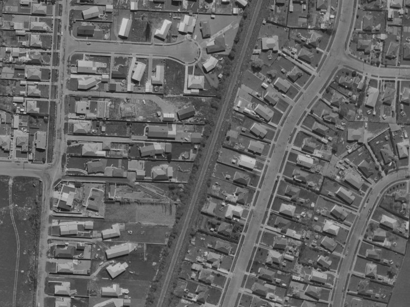 50A Cavendish Road from the air, 1970-1974