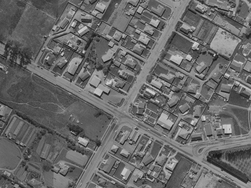 109 Highsted Road from the air, 1970-1974