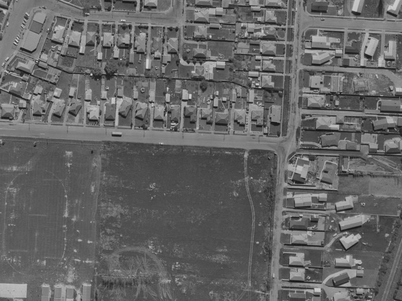 112 Veitches Road from the air, 1970-1974