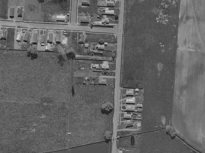 97B Grimseys Road from the air, 1970-1974