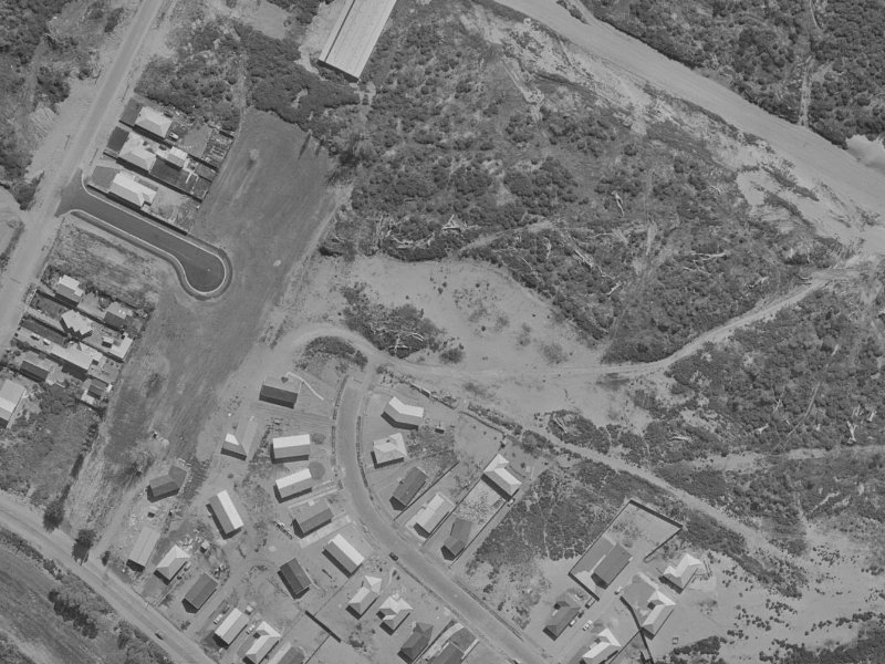 87 Cottonwood Street from the air, 1970-1974