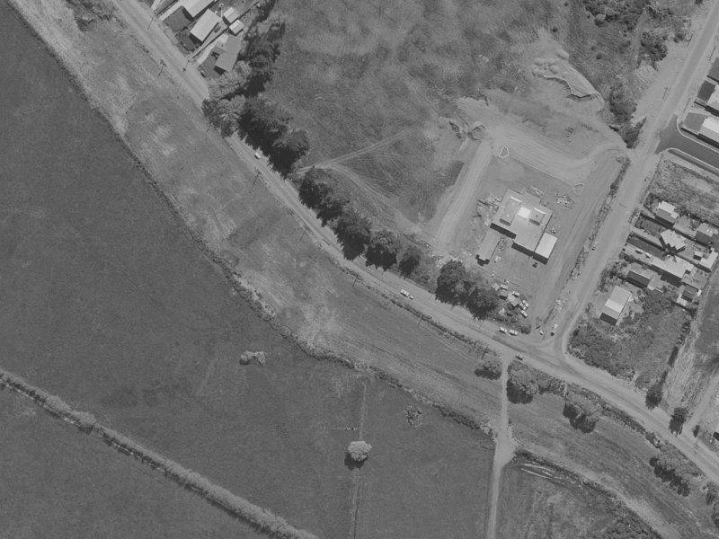431 Mairehau Road from the air, 1970-1974