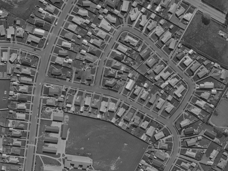 54 Martbern Crescent from the air, 1970-1974