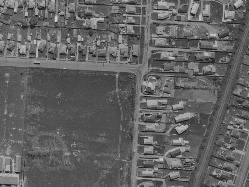 37A Cavendish Road from the air, 1970-1974