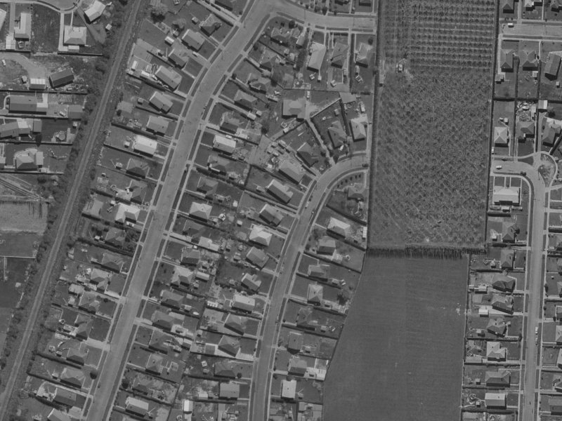 21 Camden Street from the air, 1970-1974
