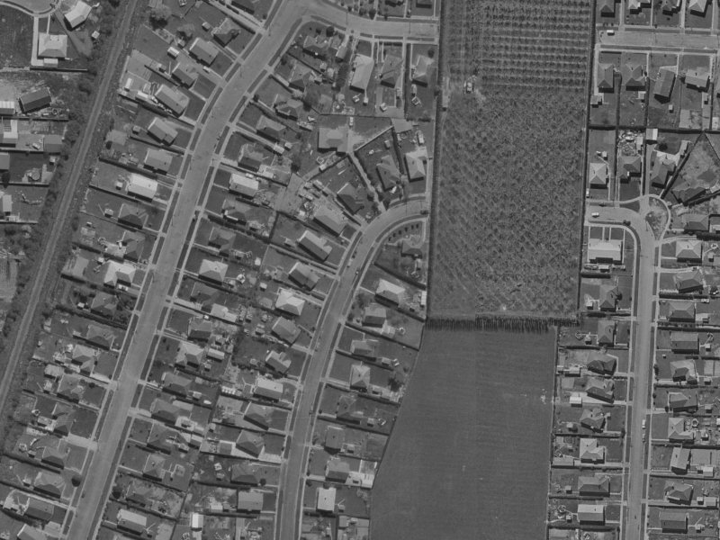 18 Camden Street from the air, 1970-1974