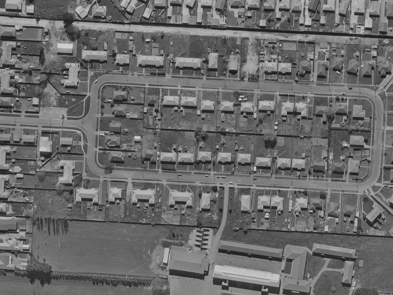Momorangi Crescent from the air, 1970-1974