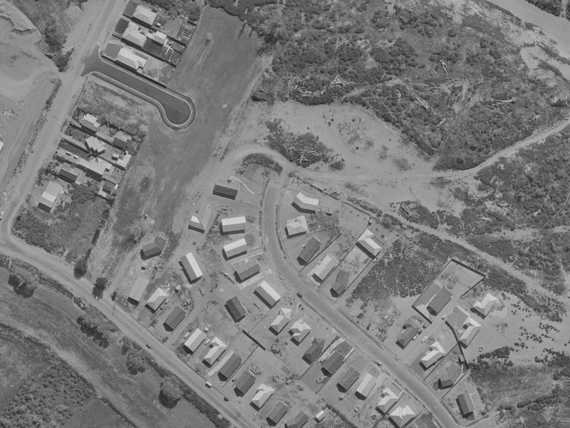 76 Cottonwood Street from the air, 1970-1974