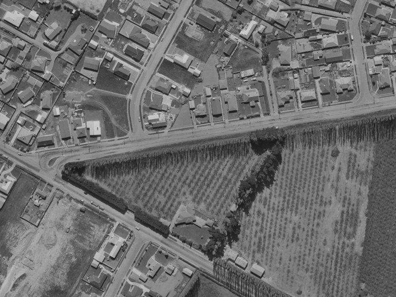 18 Veitches Road from the air, 1970-1974