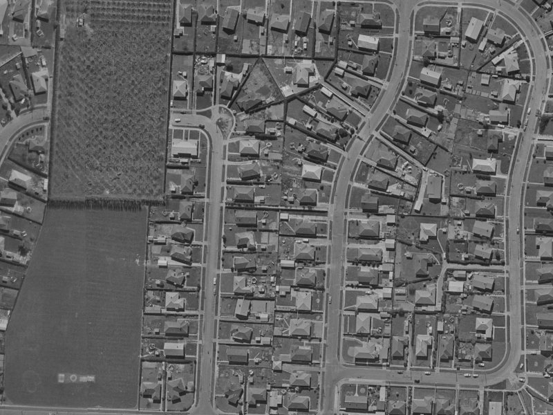 16 Ealing Street from the air, 1970-1974