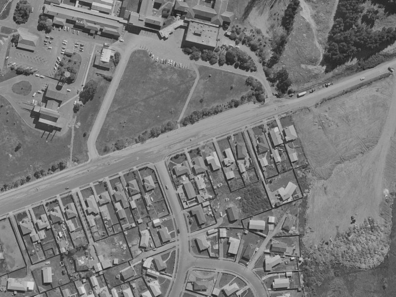 266 Mairehau Road from the air, 1970-1974