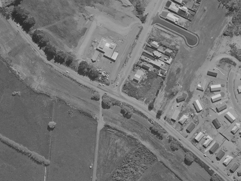 437 Mairehau Road from the air, 1970-1974