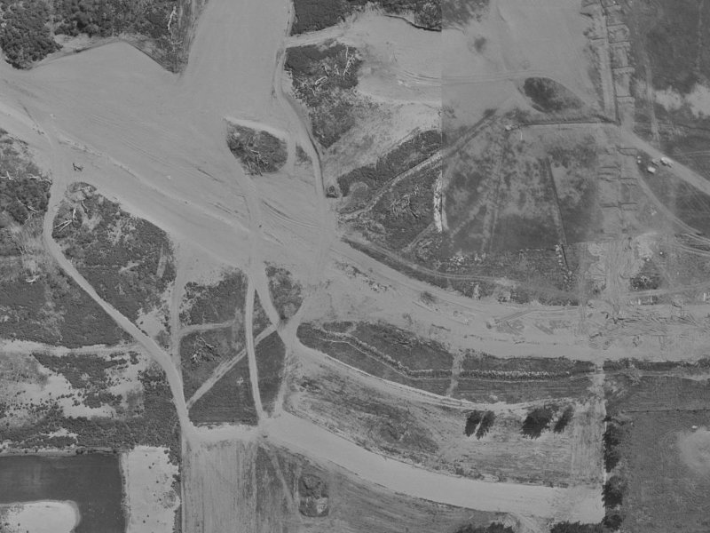 49-53 Queenspark Drive from the air, 1970-1974