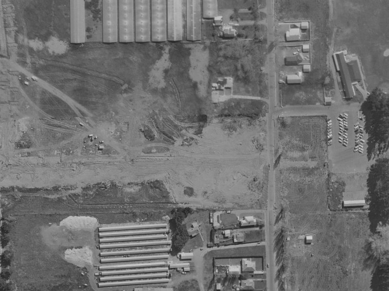 8A Queenspark Drive from the air, 1970-1974