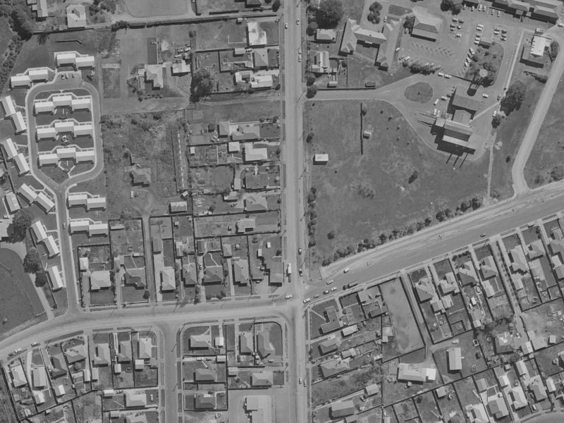 287A Burwood Road from the air, 1970-1974