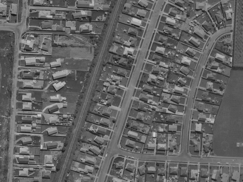 23 Uxbridge Street from the air, 1970-1974