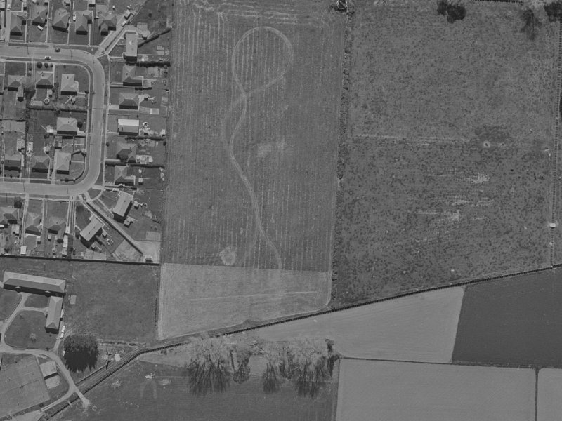 72 Regency Crescent from the air, 1970-1974
