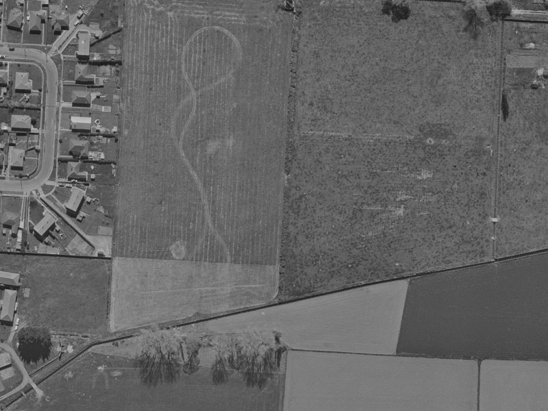 65 Regency Crescent from the air, 1970-1974