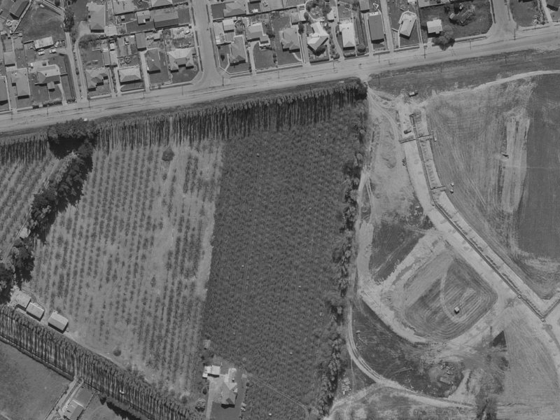 33A Brogar Place from the air, 1970-1974