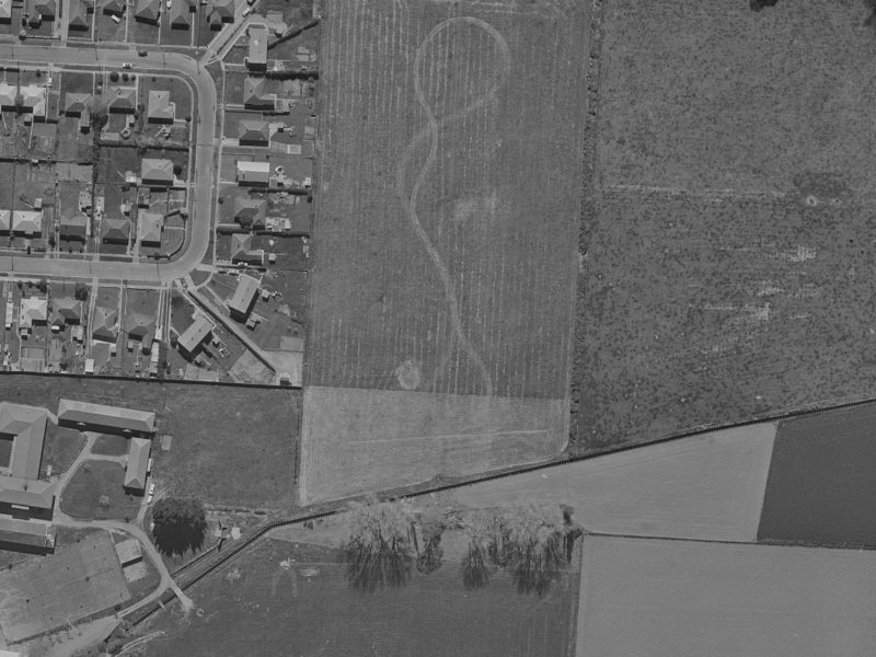 70 Regency Crescent from the air, 1970-1974