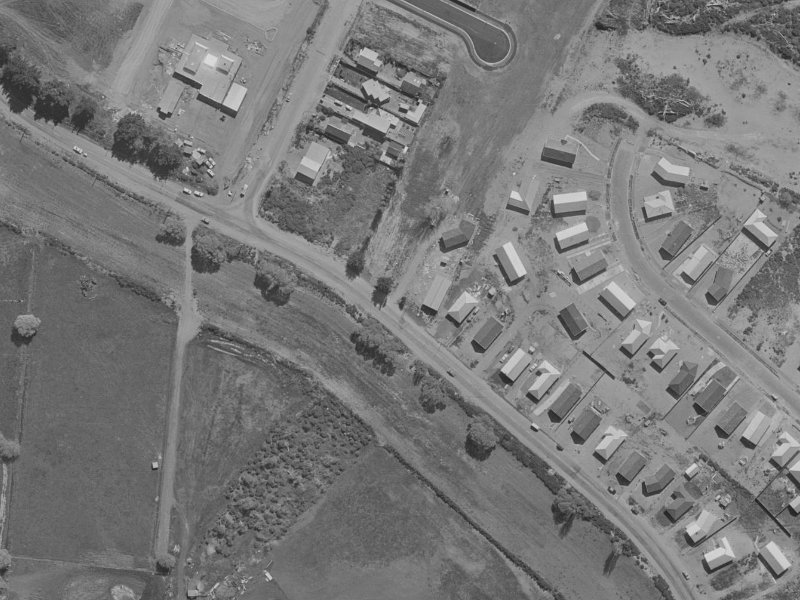 445 Mairehau Road from the air, 1970-1974