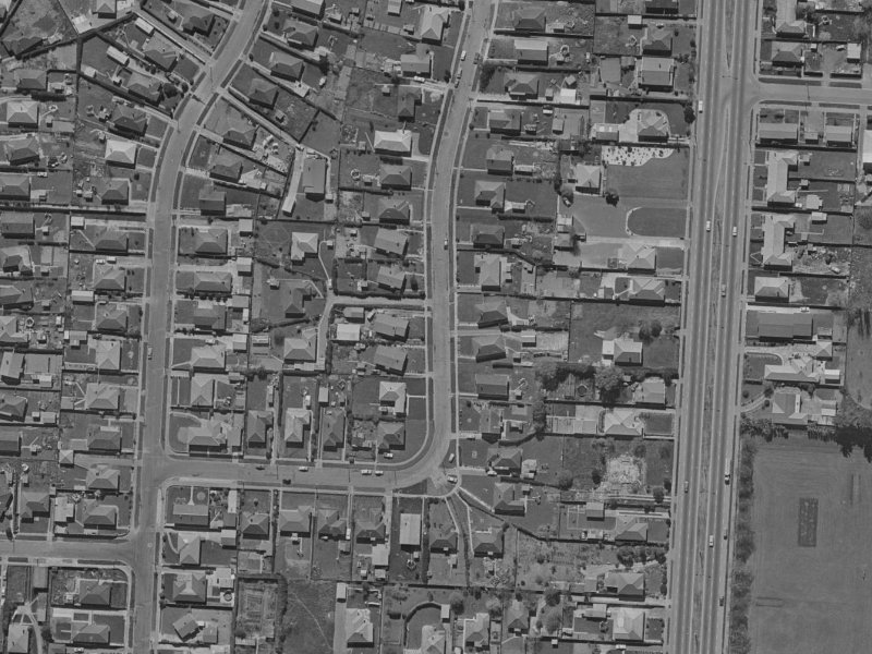 19 Lambeth Crescent from the air, 1970-1974