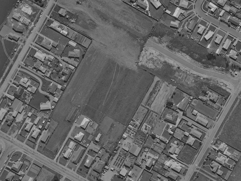 Cam Place from the air, 1970-1974
