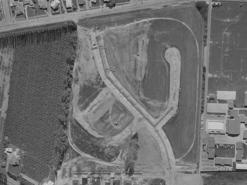 24 Northfield Road from the air, 1970-1974