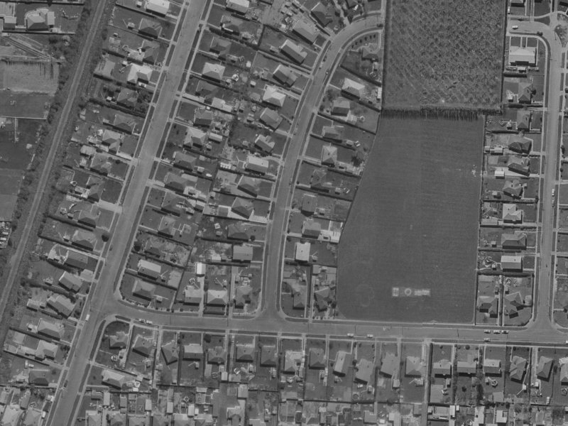 8 Camden Street from the air, 1970-1974