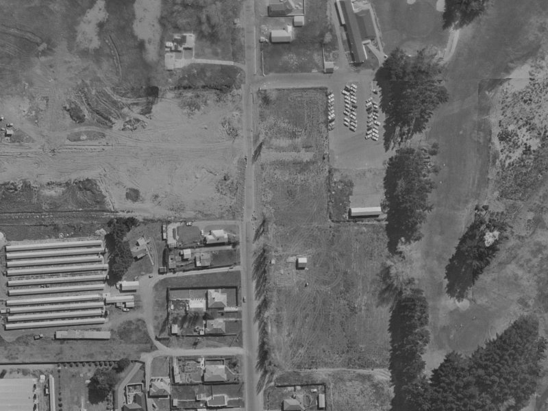 448 Bower Avenue from the air, 1970-1974