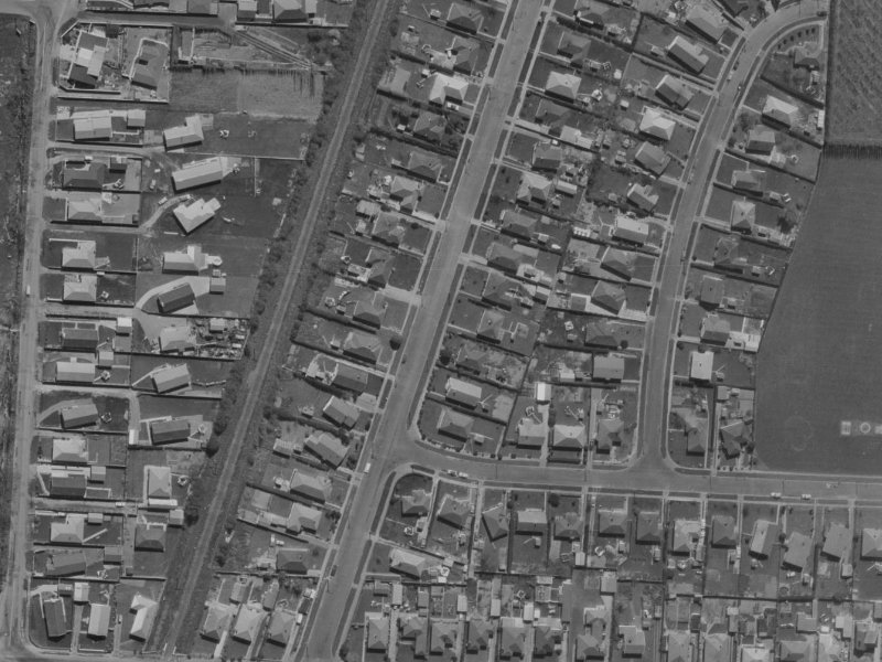 16 Uxbridge Street from the air, 1970-1974