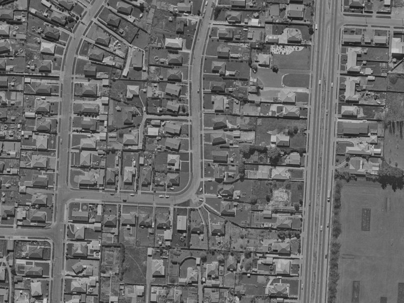 26 Lambeth Crescent from the air, 1970-1974