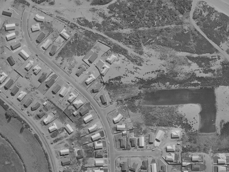 5 Fieldmoor Place from the air, 1970-1974